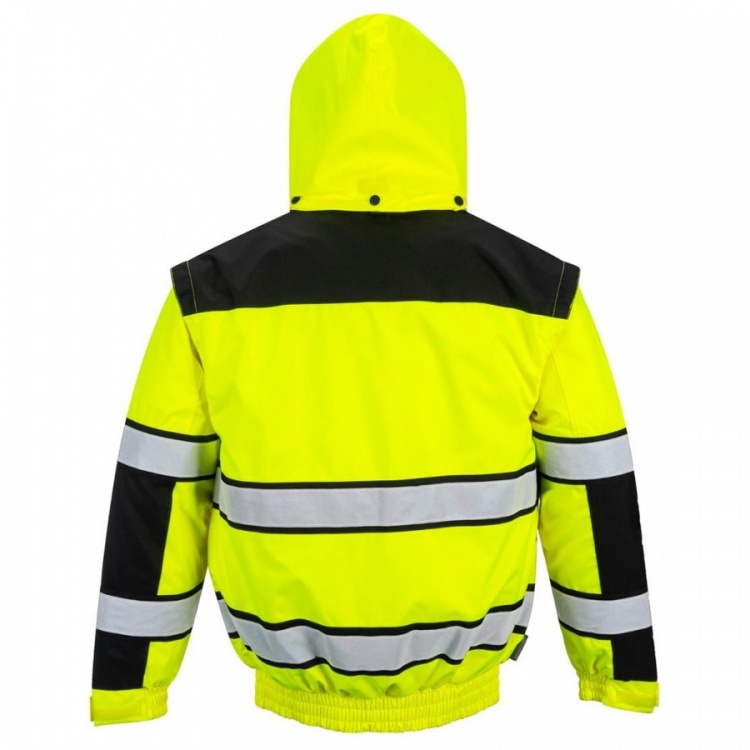 Portwest C466 Hi Vis Classic Bomber Jacket 3 in 1